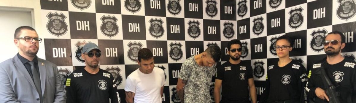 Em cerco na Vila Lobó, PC prende autores de homicídios a mando de facção criminosa