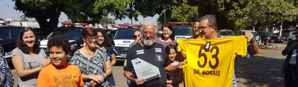 DERFRVA faz homenagem a servidor com mais de meio século de serviços prestados à PC