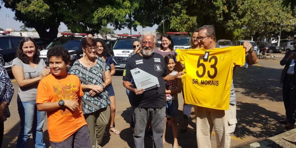DERFRVA faz homenagem a servidor com mais de meio século de serviços prestados à PC