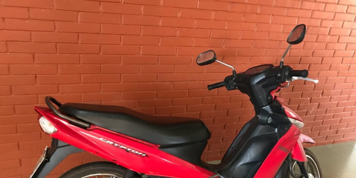 Gepatri de Itumbiara recupera motocicleta roubada