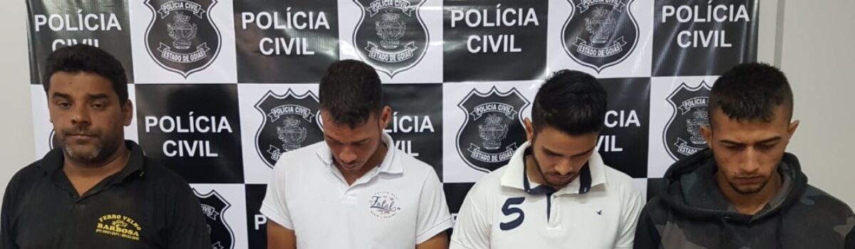 Seis pessoas são presas e três veículos roubados apreendidos durante Operação GPS em Luziânia