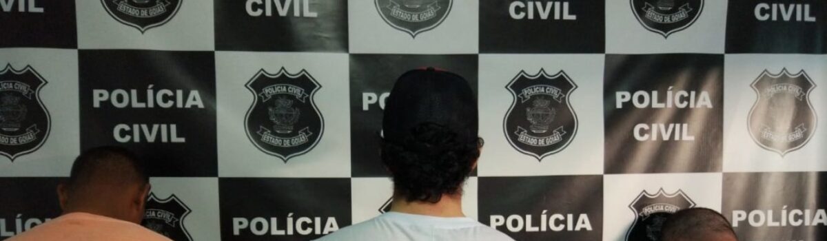 Quatro pessoas são presas durante operação deflagrada pela DP de Goianira