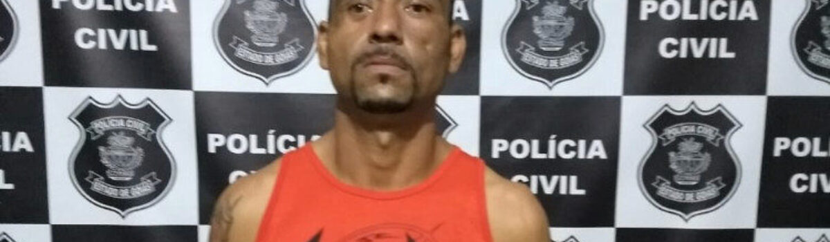 Traficante que ameaçava ex-esposa e sequestrou suas duas filhas é preso pela Polícia Civil em Piracanjuba