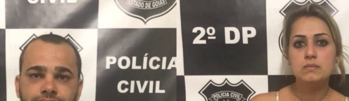 Equipe da 2ª DDP de Aparecida prende casal de receptadores que tentava vender dois automóveis de luxo roubados pela internet