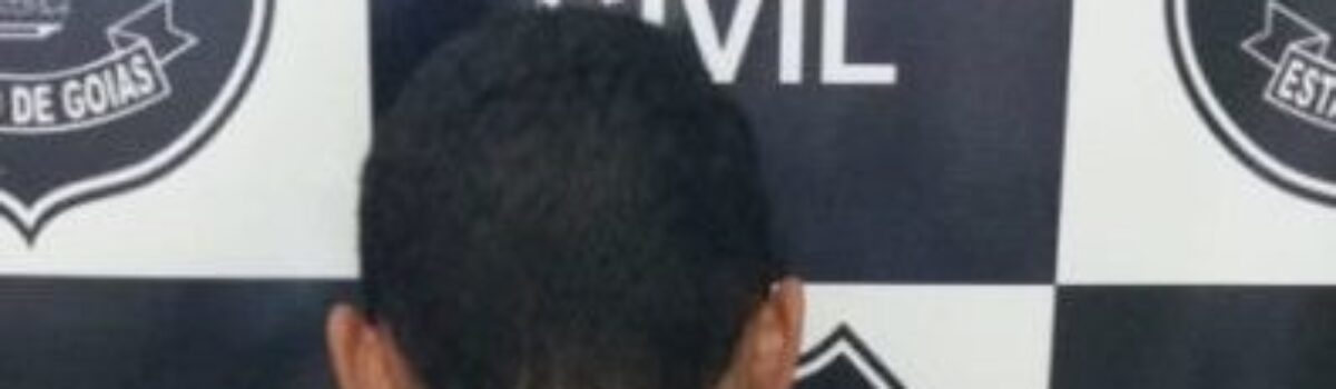 DPCA de Luziânia cumpre mandado de prisão temporária contra investigado por estupro de vulnerável