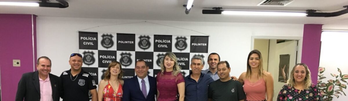 Delegado-geral se reúne com servidores da Polinter e elogia trabalho da Especializada