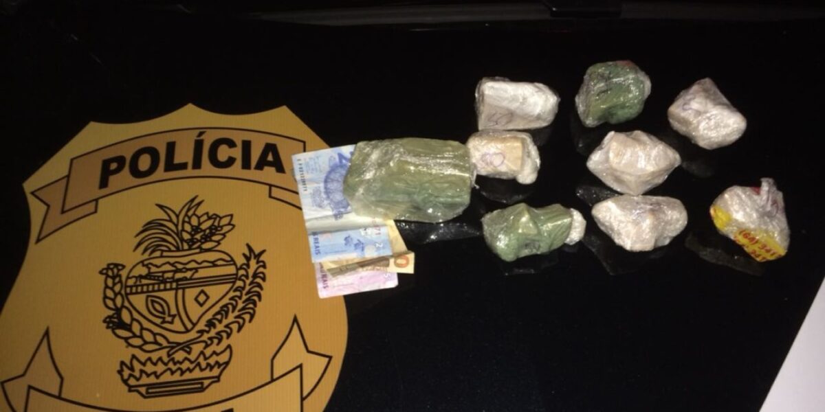 Polícia Civil de Ipameri prende traficante com mais de meio quilo de crack puro