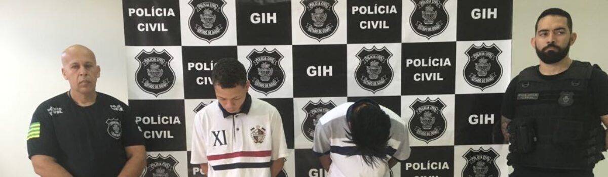 Rio Verde: Dupla é presa pelo GIH após assassinato brutal de adolescente