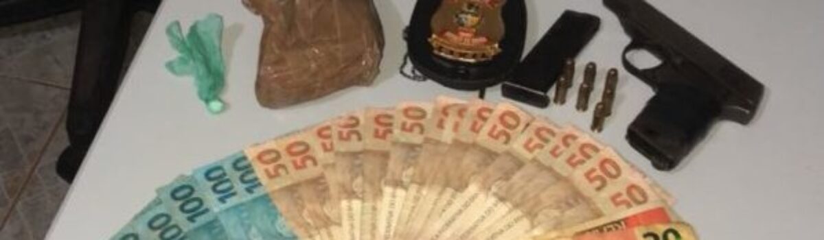 Polícia Civil de Alto Paraíso realiza ação em distribuidora de bebidas utilizada como ponto para tráfico de drogas