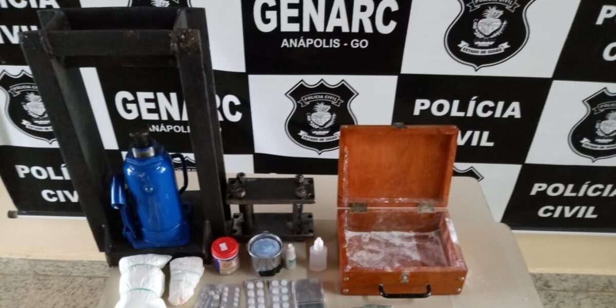 Traficante de drogas é preso em flagrante em Anápolis