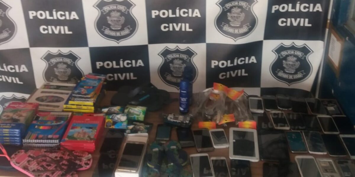 Preso em Uruaçu suspeito de ser um dos maiores receptadores de celulares da região