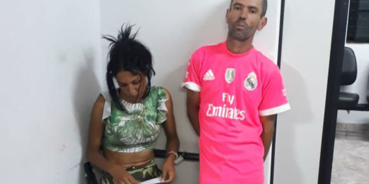 Suspeitos de tráfico de drogas são presos em Aparecida de Goiânia