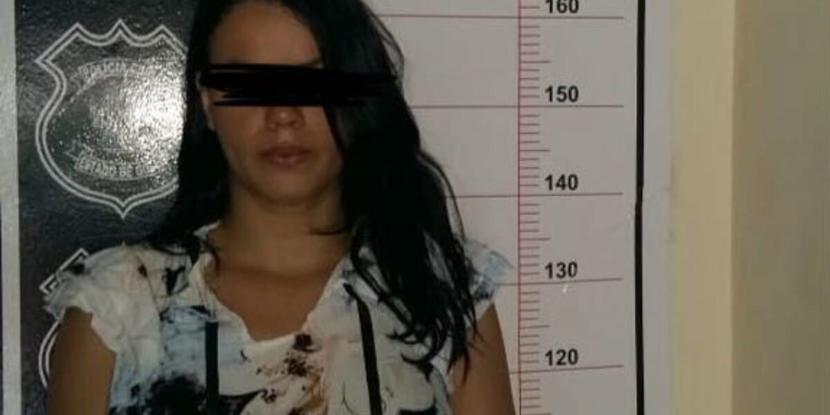Polícia Civil de Aragarças prende mulher suspeita de matar desafeto na frente de filhos