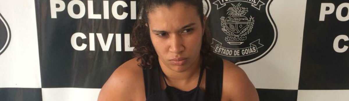 Genarc de Aparecida localiza e prende foragida que vivia em Inhumas