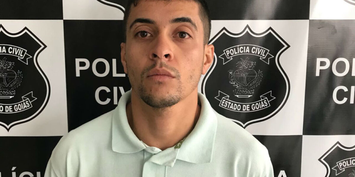 Homem que matou criança de dez ano é preso em Goiatuba
