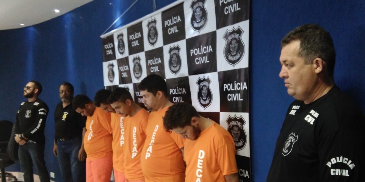 Delegacia de Crimes Rurais prende maior organização criminosa de roubo de gado de Goiás