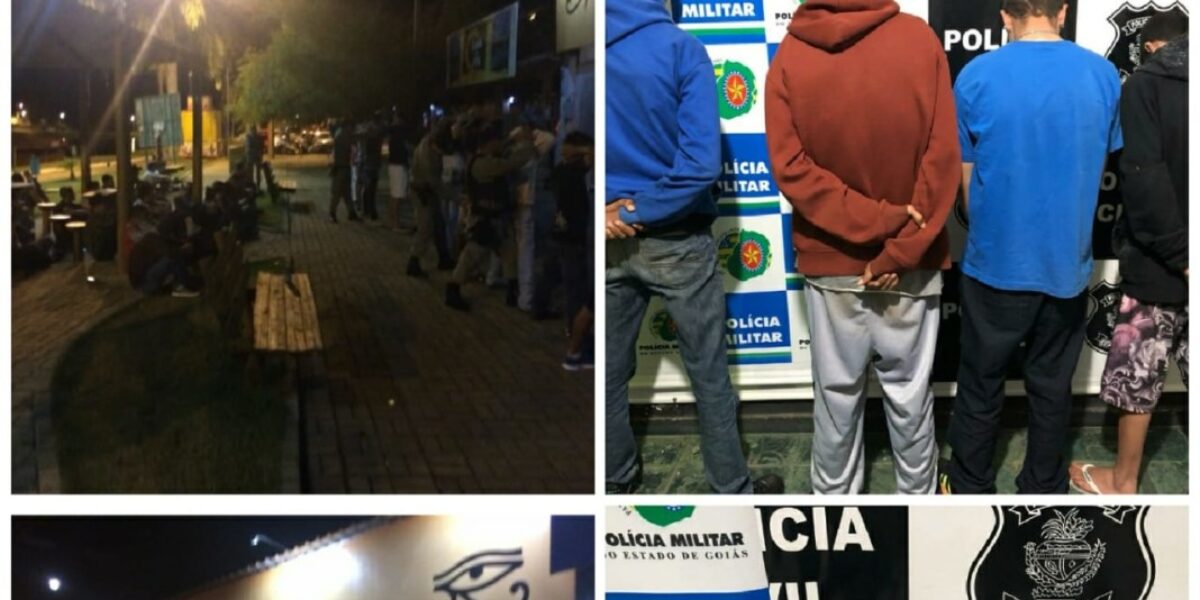 Operação Integrada em Inhumas resulta em prisões e apreensões de drogas e armas
