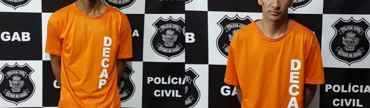 Policiais do GAB prendem dupla ligada a grupo de ataques a carros-fortes