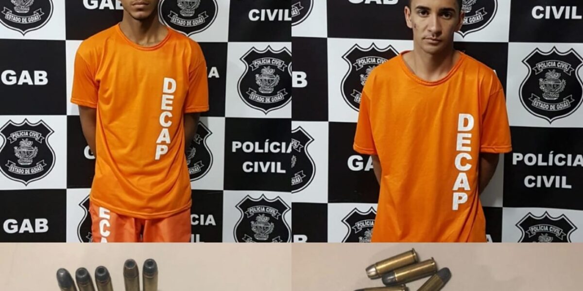 Policiais do GAB prendem dupla ligada a grupo de ataques a carros-fortes