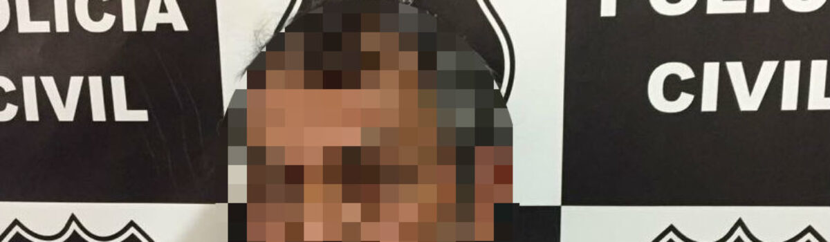 Polícia Civil de Santa Cruz prende suspeito de estuprar e engravidar enteada de 12 anos