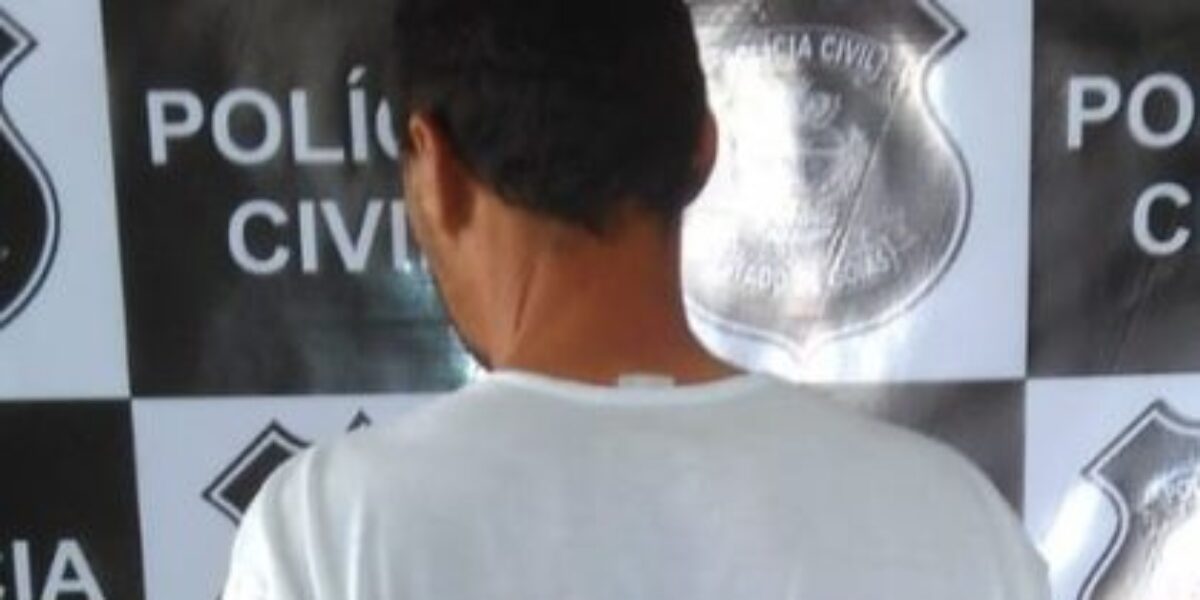 Deam de Catalão prende homem que forçava convívio com ex-companheira por ameaças de morte a facadas