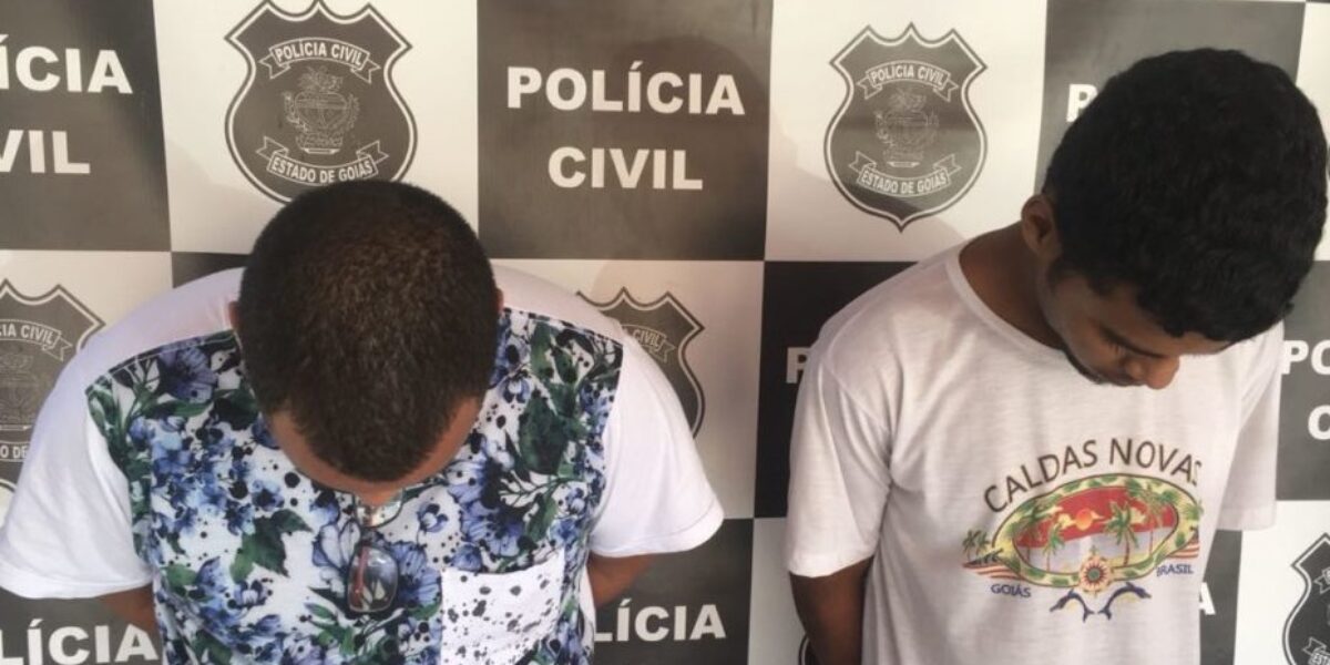 Autores de homicídio cometido em 2016 são presos pela Polícia Civil de Caldas Novas