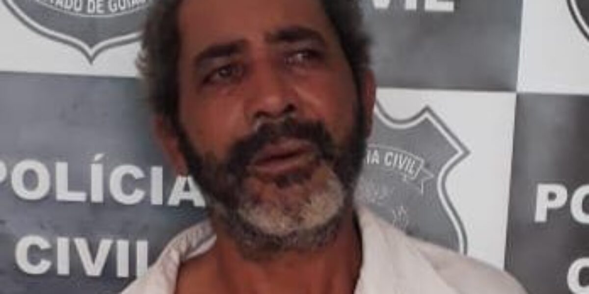 Autor de homicídio cometido há mais de 10 anos é preso em Rubiataba