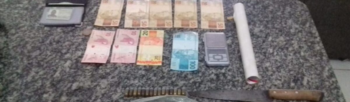 Traficante de drogas é preso em flagrante em Aragarças