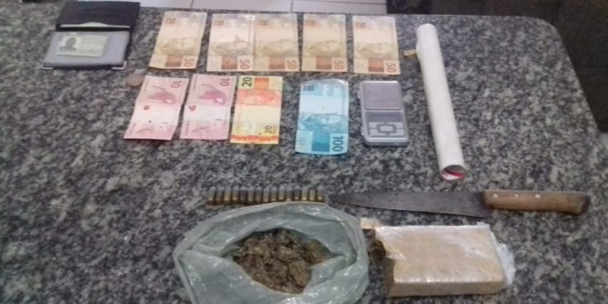 Traficante de drogas é preso em flagrante em Aragarças