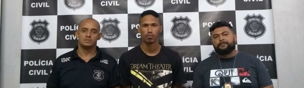 Polícia Civil de Águas Lindas prende homicida foragido da Justiça do Piauí