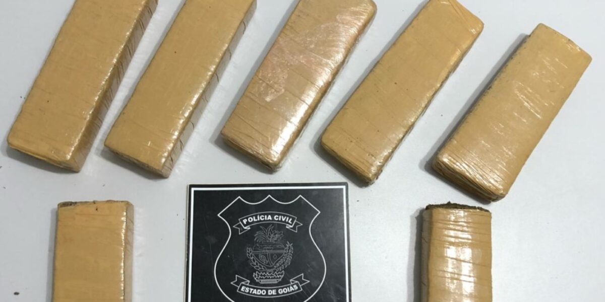 Preso homem que transportava 5 kg de maconha de Goiânia para Morrinhos