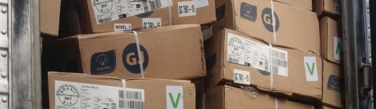 Decar recupera carga roubada de cortes nobres de carne que seriam exportados para o Chile