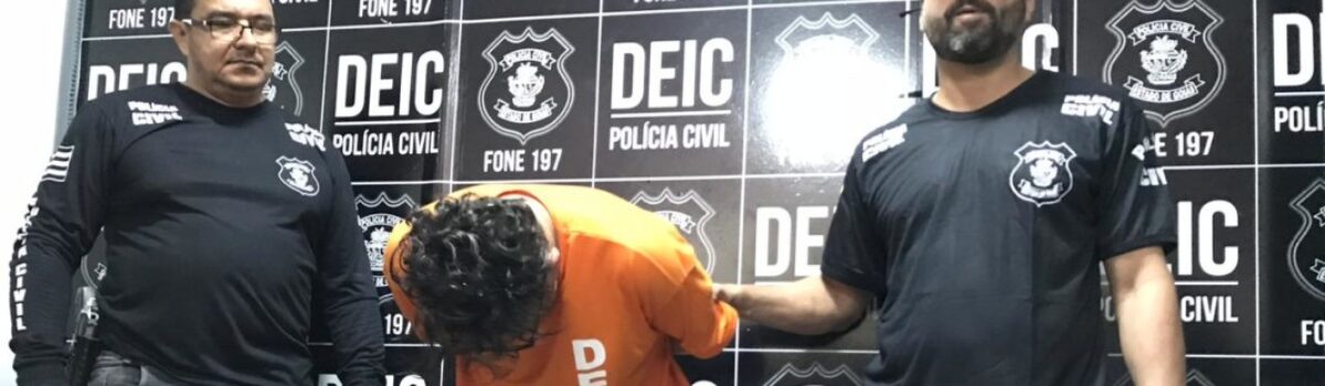 Deic prende estelionatário sedutor que aplicou golpe de mais de R$ 350 mil em uma única vítima