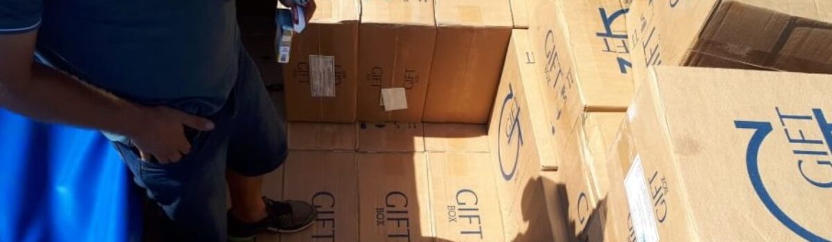 Motorista de caminhão é preso com mil caixas de cigarro contrabandeado em Chapadão do Céu