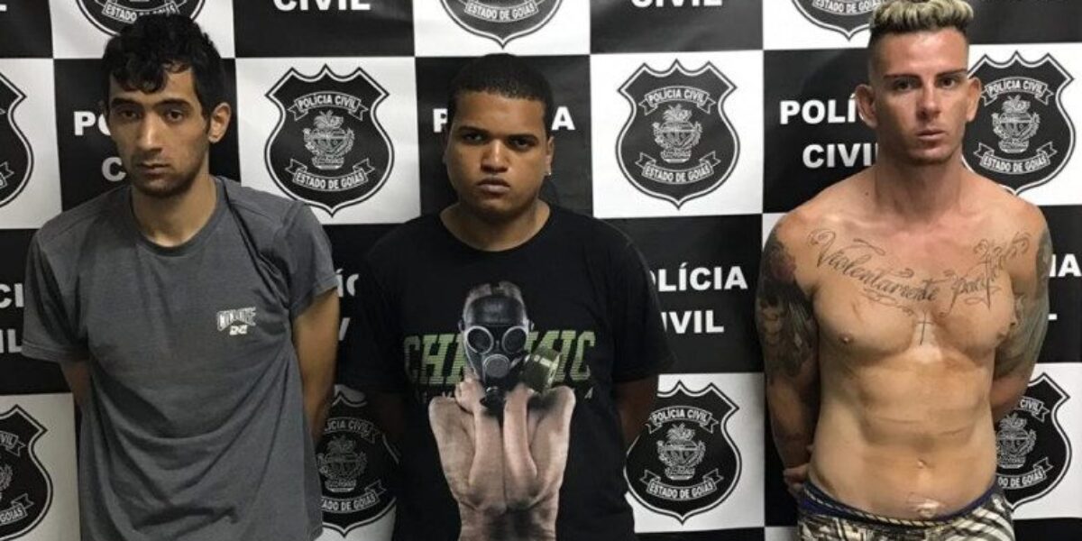 Polícia Civil de Planaltina apreende armas, drogas e objetos furtados e prende autores em flagrante