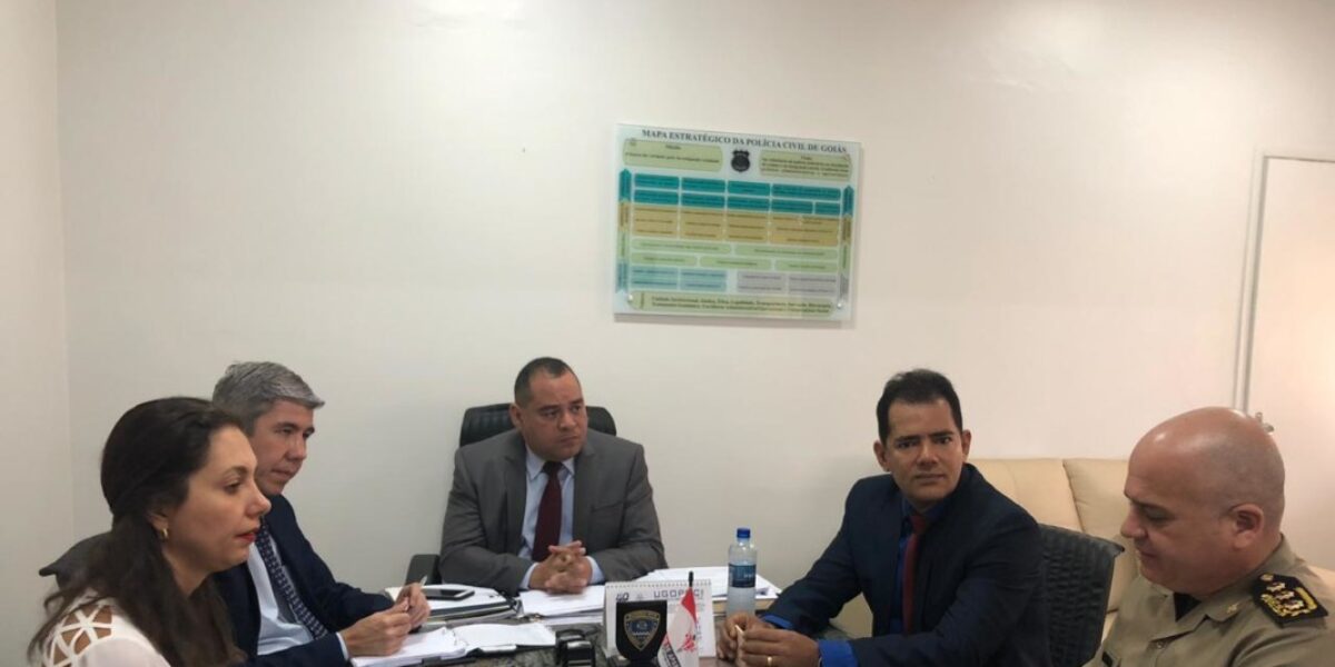 Diretoria da PCGO discute medidas para redução da criminalidade em Itaberaí
