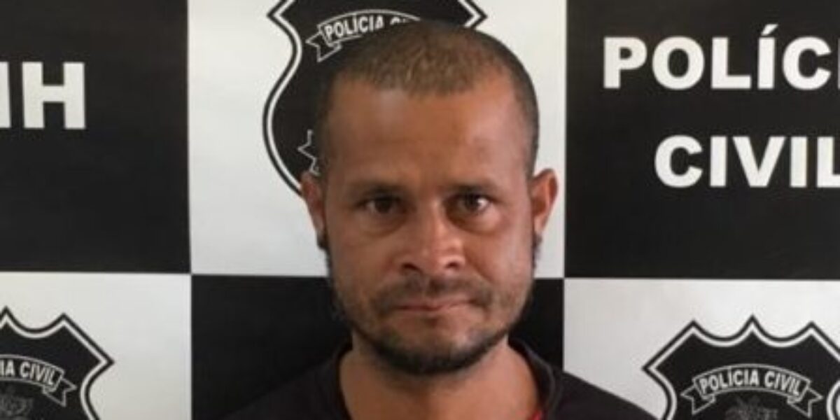 GIH de Anápolis prende, em Nerópolis, condenado por ter matado a própria mãe