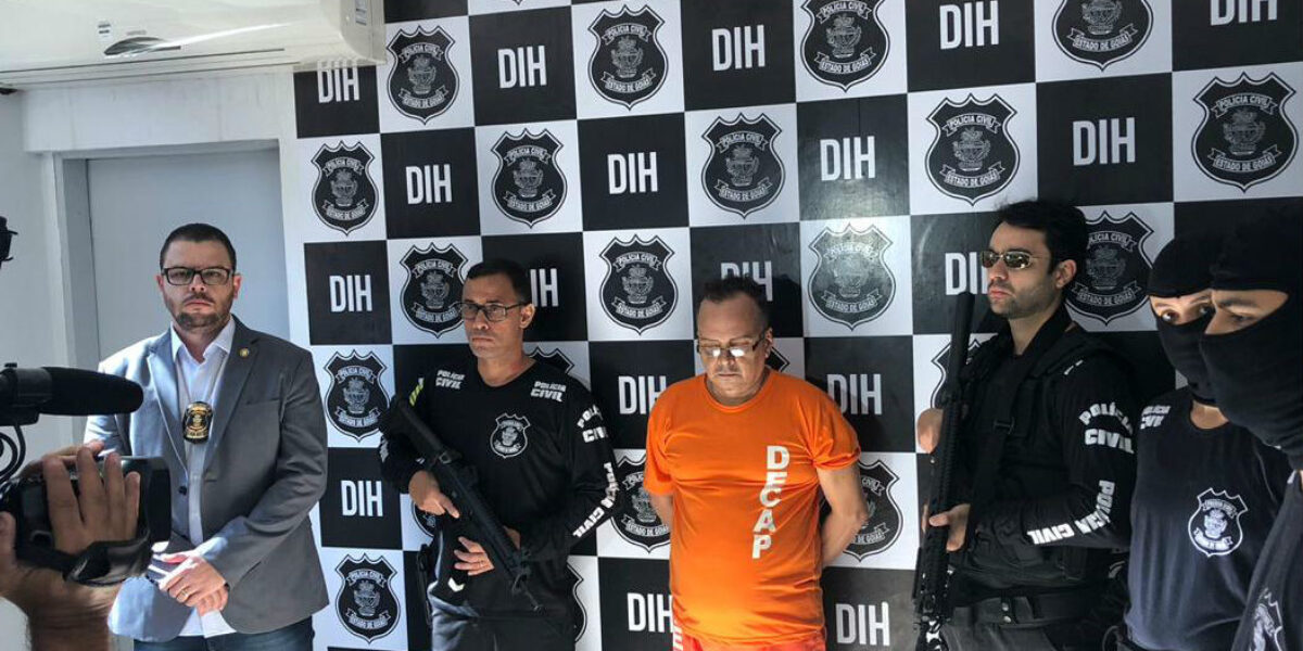 Homem suspeito de executar ex-companheiro em Goiânia é preso no TO