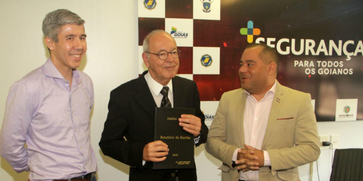 PC entrega relatório final da gestão a secretário de Segurança Pública