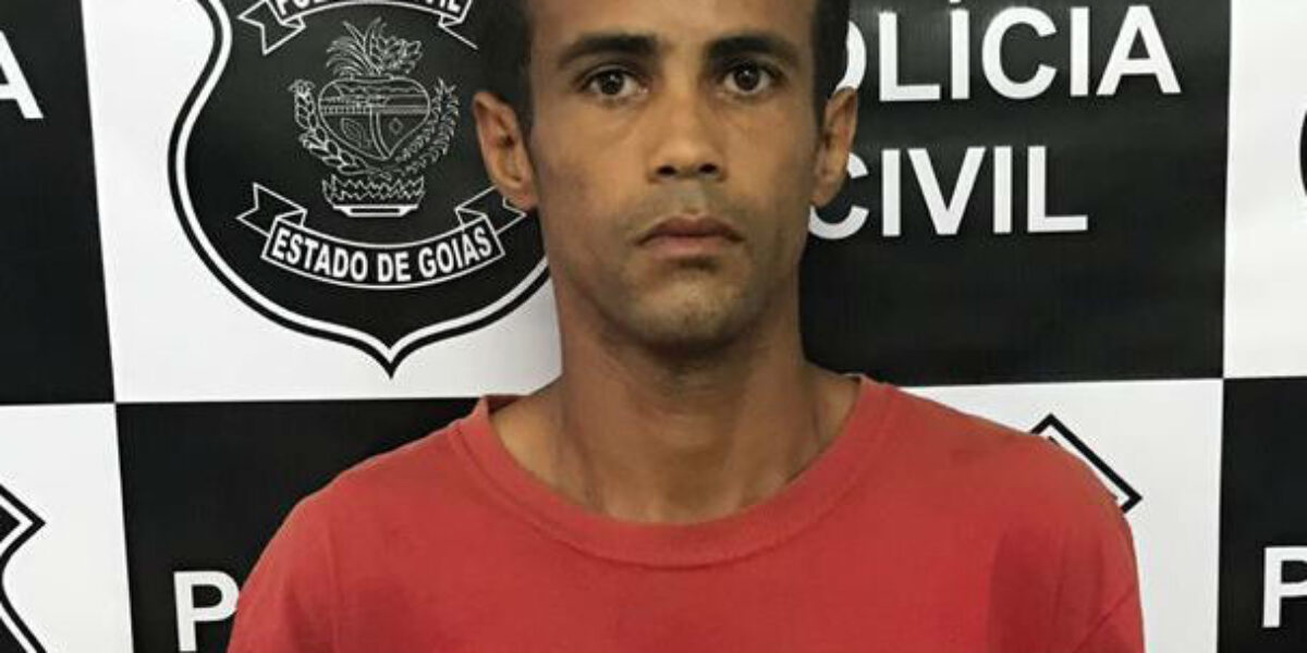 Foragido é recapturado pela Polícia Civil em Luziânia