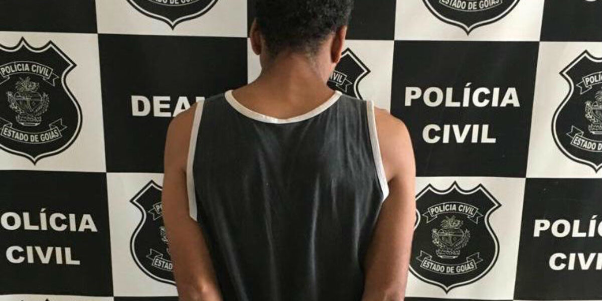 Preso suspeito de ameaçar matar e esquartejar a mãe e a filha, em Goianésia