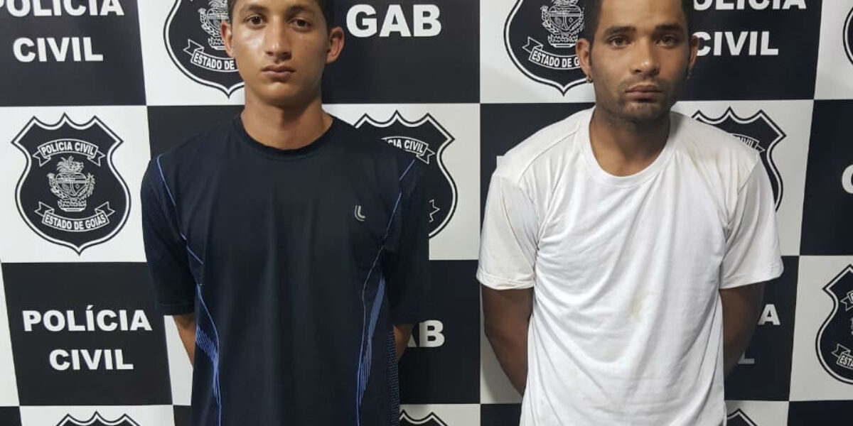 Dupla é presa em Aparecida de Goiânia com armas e drogas