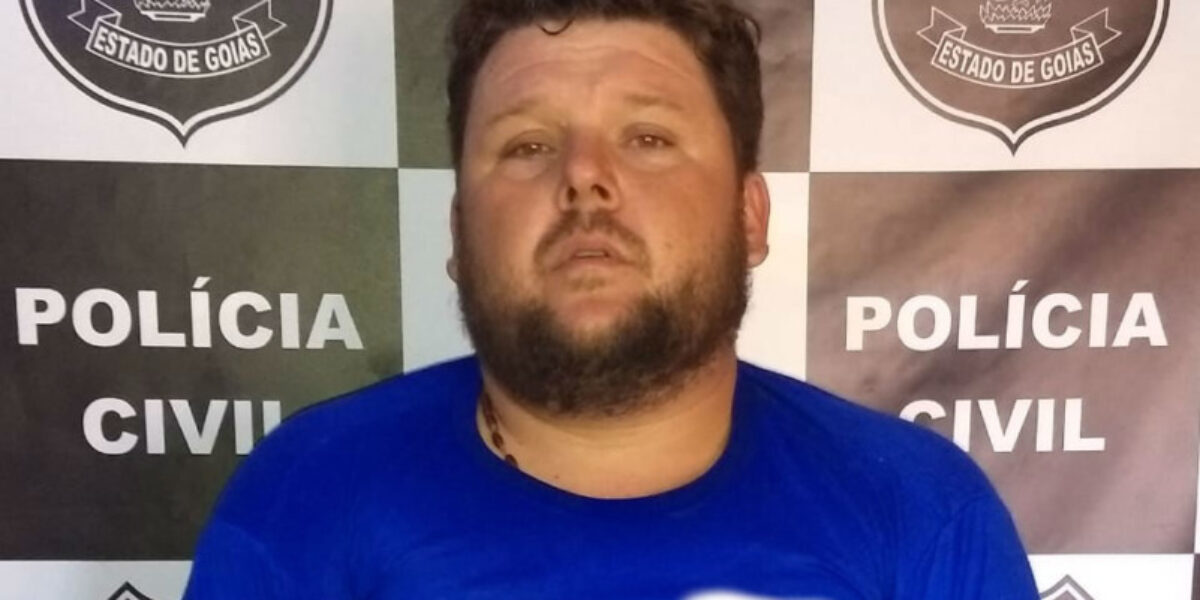 Suspeito de estuprar mulher é preso por policiais civis de Pontalina