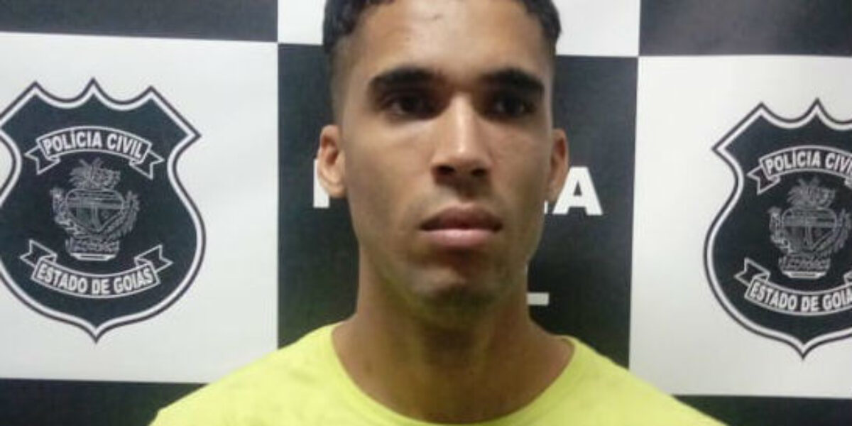 Homicida é preso em Santo Antônio do Descoberto