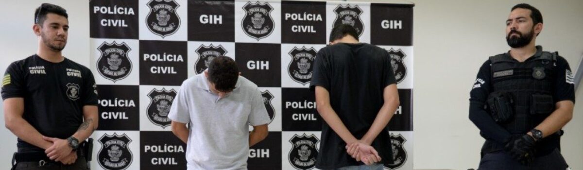 GIH de Rio Verde prende suspeitos de homicídio duplo na Vila Promissão
