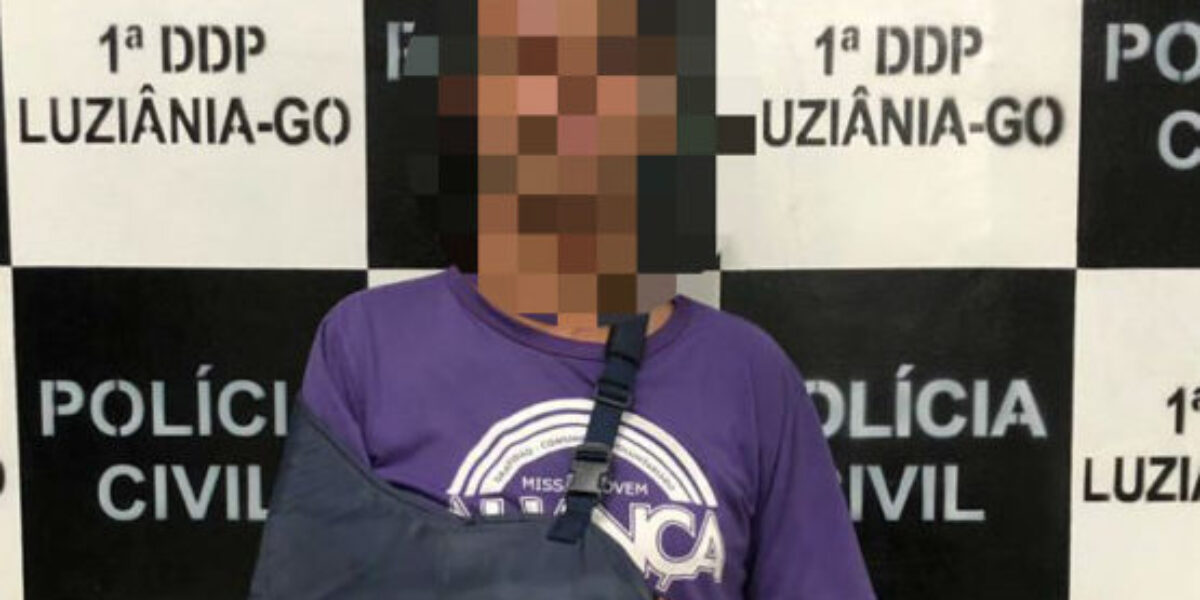 Policiais de Luziânia cumprem mandado de prisão por estupro de vulnerável