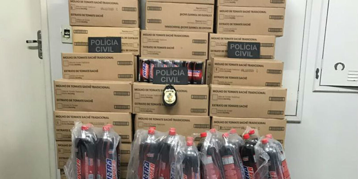 Polícia Civil recupera carga roubada avaliada em quase 30 mil reais
