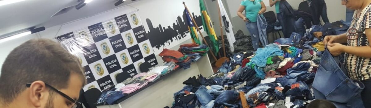 Decon faz doação de roupas apreendidas