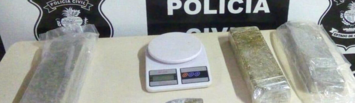 Preso traficante em Anápolis