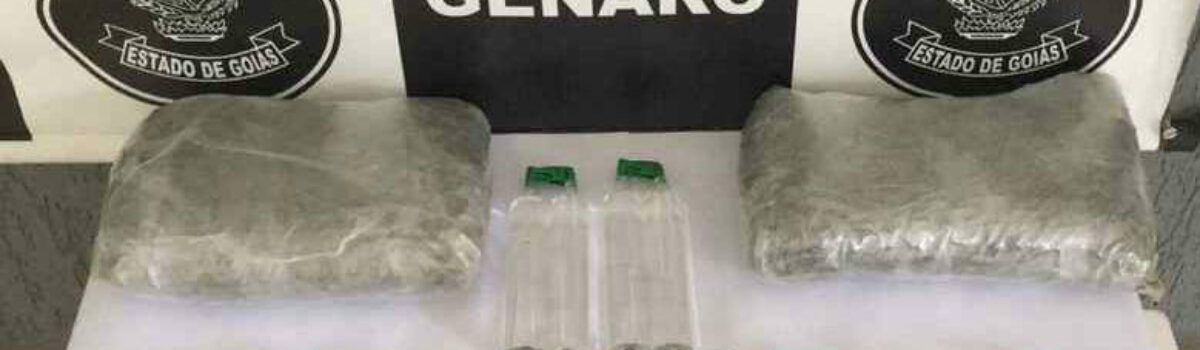 Polícia Civil prende jovem com drogas na rodoviária de Goianésia